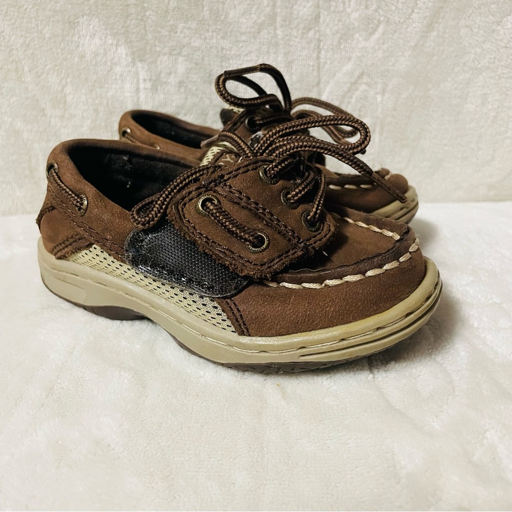 Sperry Topsider Boat Shoes Toddler Boys Size 5.5M Billfish A/C